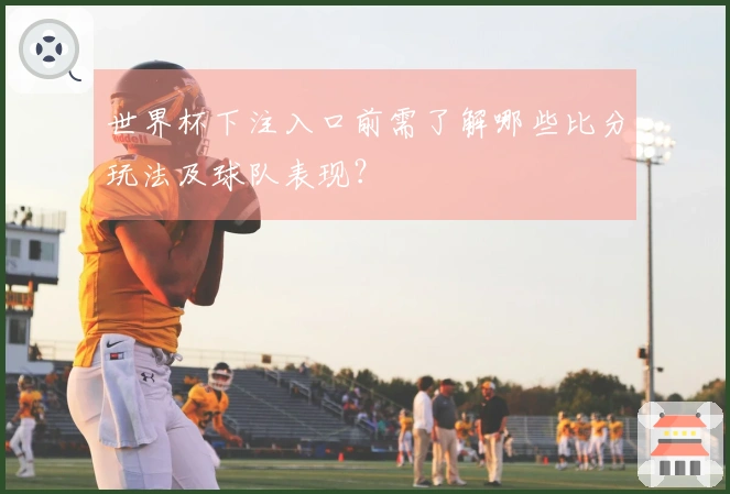 世界杯下注入口前需了解哪些比分玩法及球队表现？