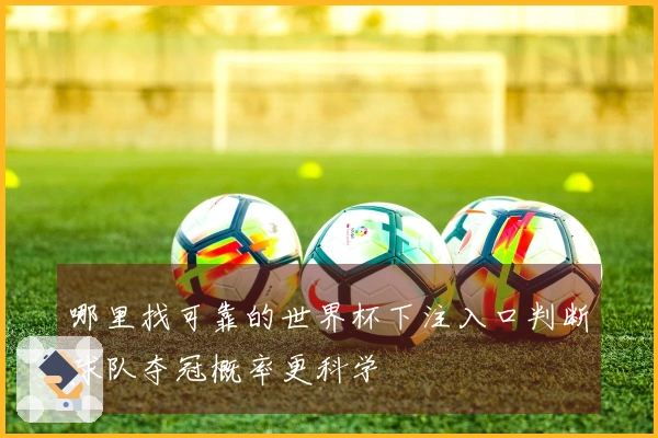 哪里找可靠的世界杯下注入口判断球队夺冠概率更科学